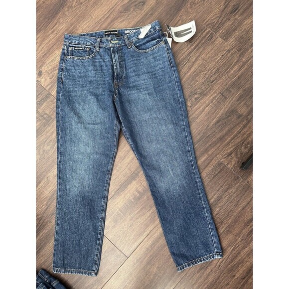 DKNY Women's Jeans Broome High Rise Vintage Comfort stretch Denim Blue Size 29/8 - Picture 2 of 9